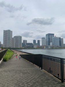 晴海臨海公園水辺のテラス