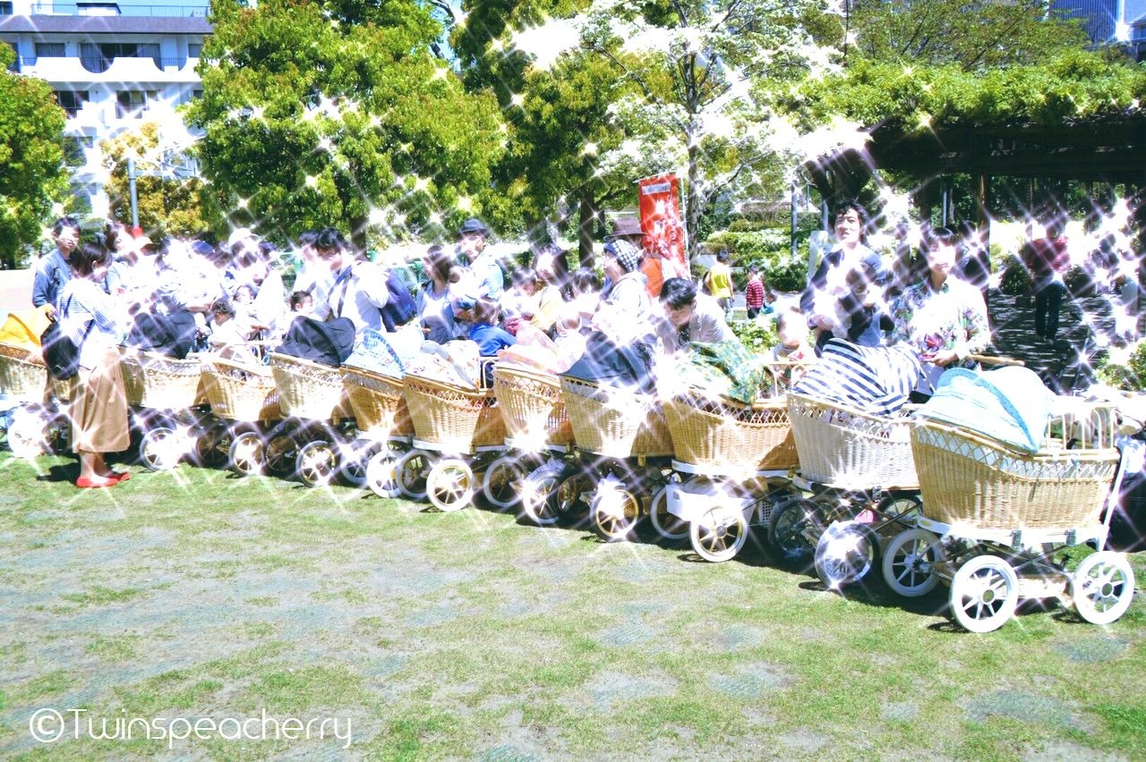 プスプス乳母車オフ会＠東京ミッドタウン横 港区赤坂檜町公園