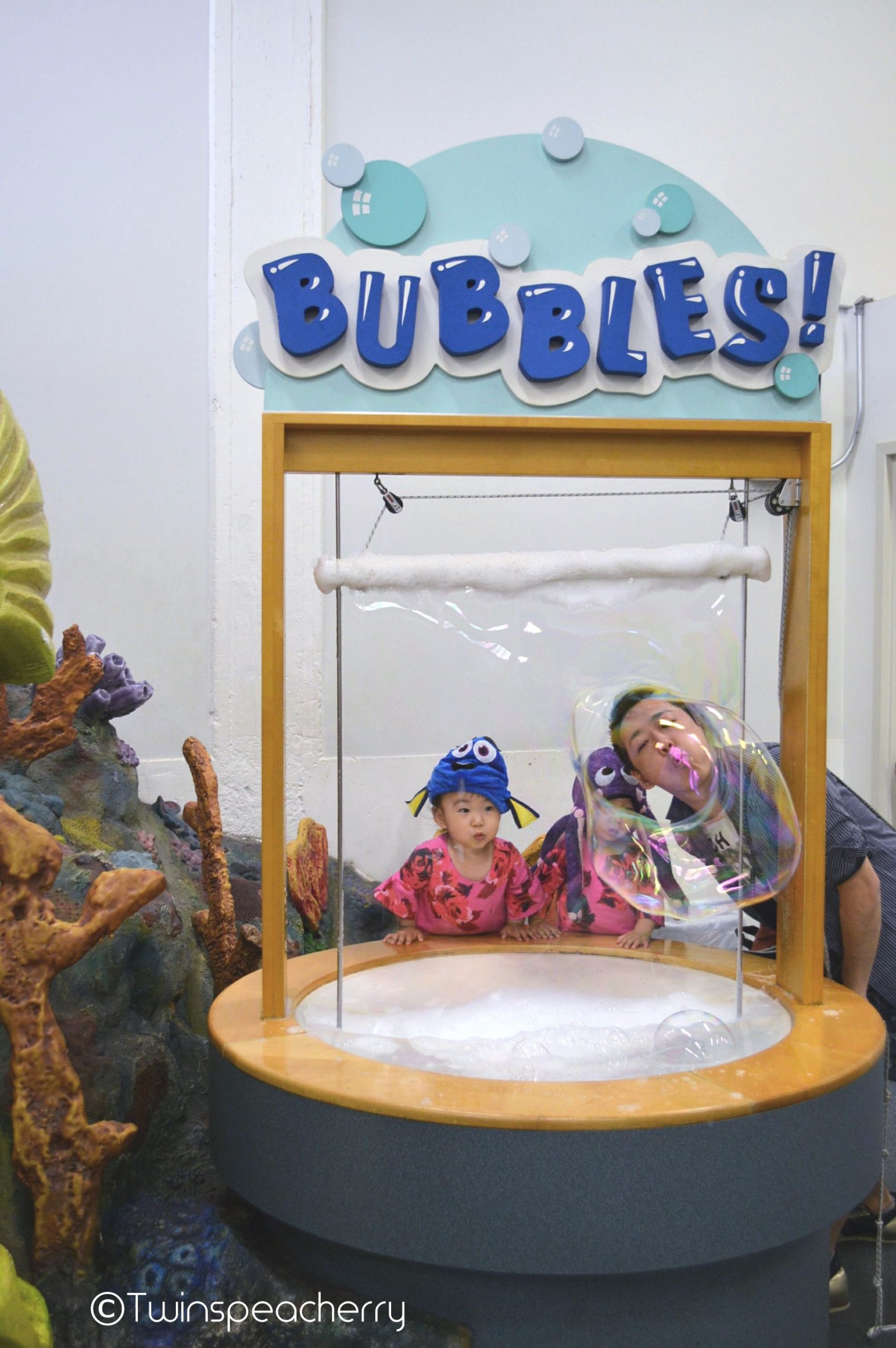 ハワイ・チルドレンズ・ディスカバリー・センター（HAWAII CHILDREN'S DISCOVERY CENTER）Bubble遊び