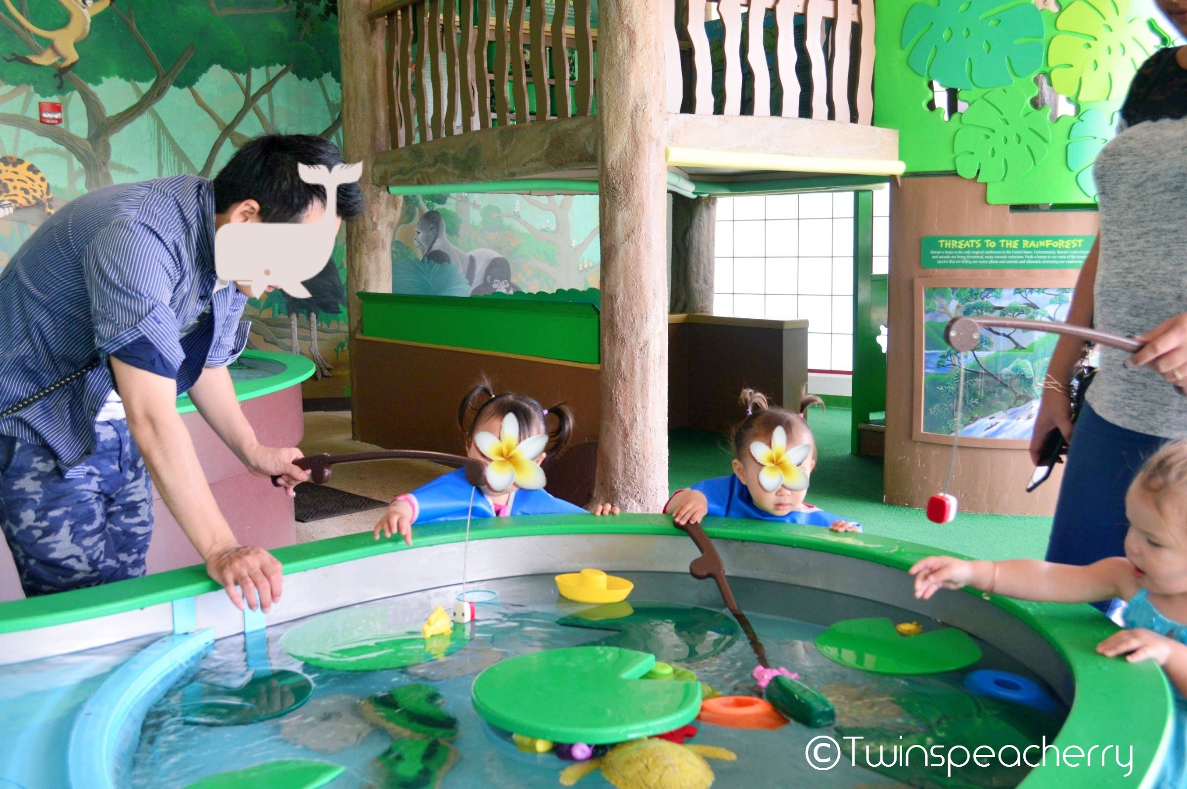 ハワイ・チルドレンズ・ディスカバリー・センター(HAWAII CHILDREN'S DISCOVERY CENTER)魚釣り遊び